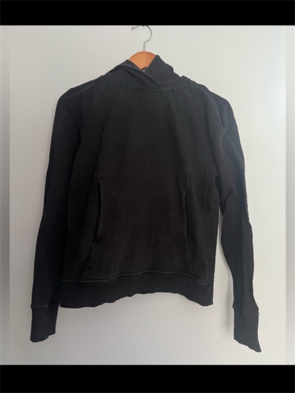 Lululemon Scuba Hoodie Pullover Black Size 2
